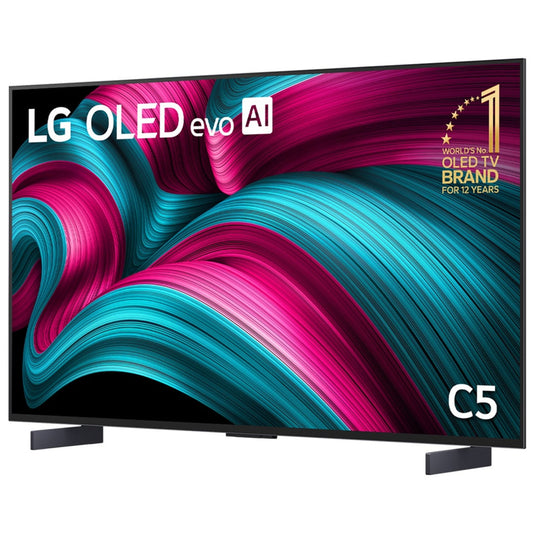 LG 42 inch OLED evo AI C5 4K Smart TV 2025