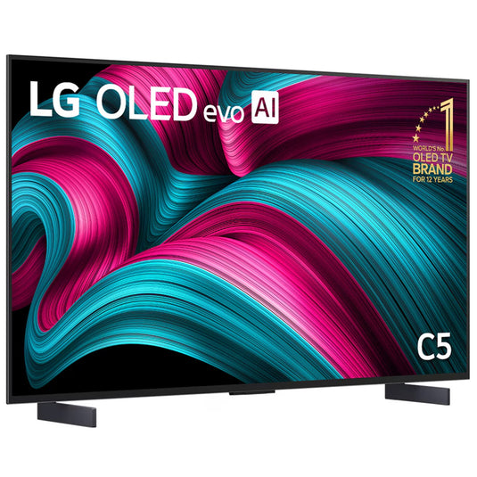 LG 42 inch OLED evo AI C5 4K Smart TV 2025