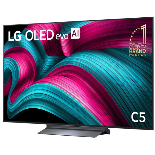 LG 55 inch OLED evo AI C5 4K Smart TV 2025