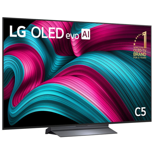 LG 55 inch OLED evo AI C5 4K Smart TV 2025