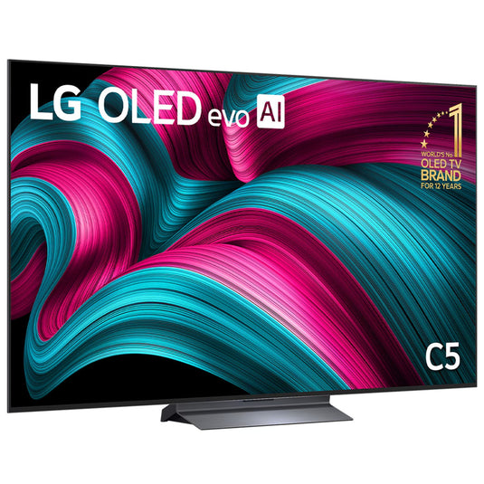 LG 65 inch OLED evo AI C5 4K Smart TV 2025