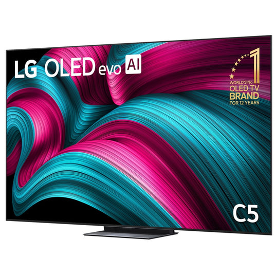 LG 83 inch OLED evo AI C5 4K Smart TV 2025