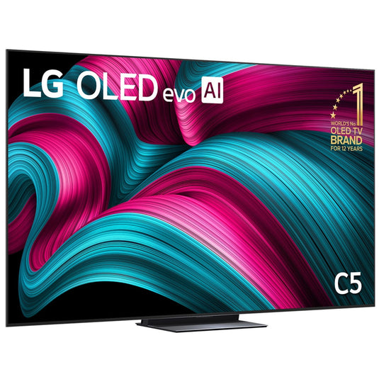 LG 83 inch OLED evo AI C5 4K Smart TV 2025
