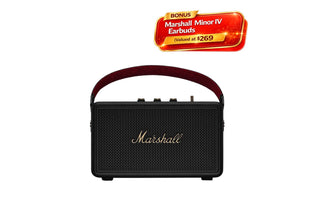 Marshall Kilburn III Wireless Speaker + Bonus Marshall Minor IV Earbuds (Valued at $269)
