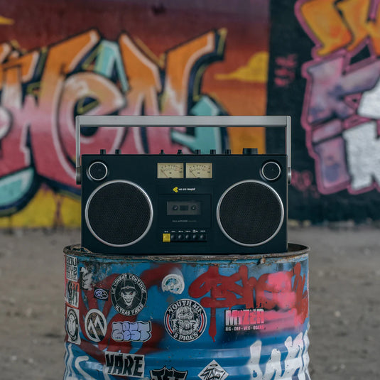 We Are Rewind Blaster Curtis Cassette Player & Recorder