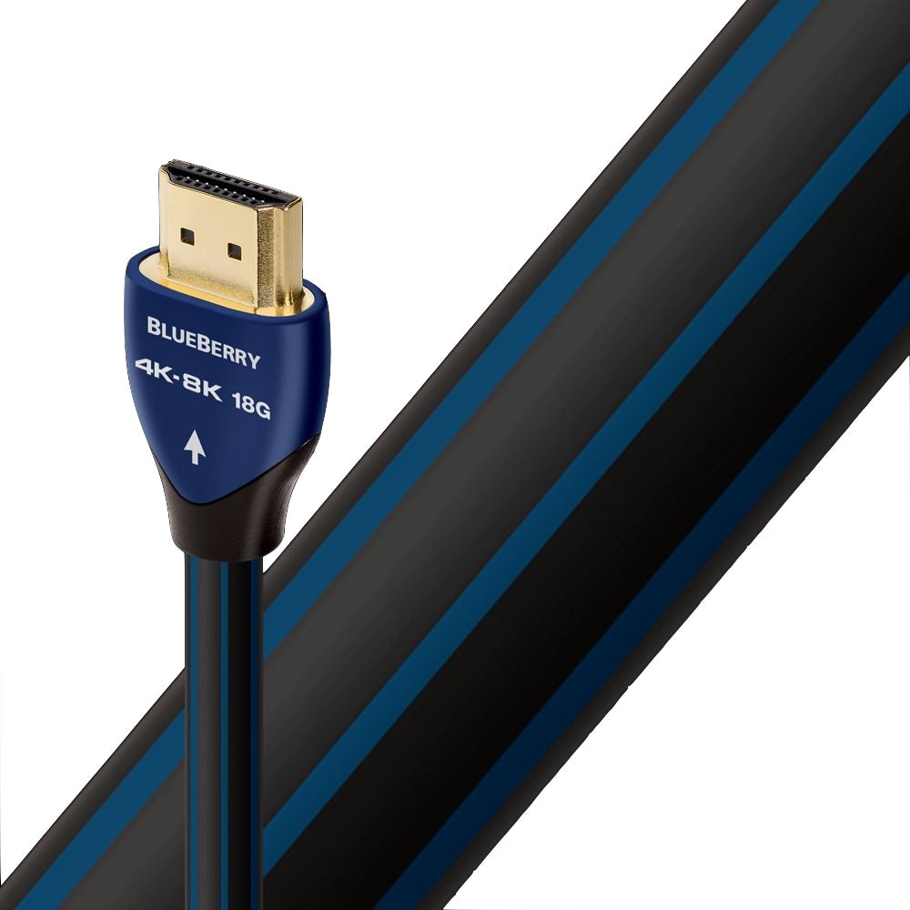 AUDIOQUEST Blueberry 4K 18Gbps HDMI Cable Magnum Sound and Vision