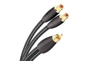 AUDIOQUEST FLX-X RCA Splitter. RCA Male to 2 RCA ( L, R ) Female - Magnum Sound and Vision