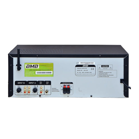 BMB DAH-100 200W Karaoke Mixing Amplifier with Bluetooth - Magnum Sound and Vision