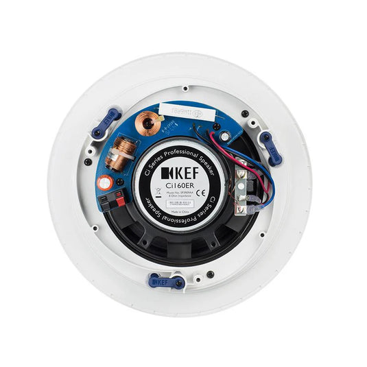 KEF CI160ER Ultra Thin Bezel 6.5'' Round In-Ceiling Speakers - Pair