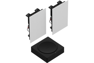 Sonos Amp + In Wall Speakers - Magnum Sound and Vision