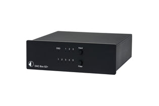 Pro-Ject DAC Box S2+ Digital to Analogue Converter, Black