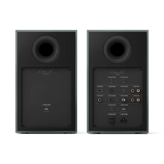 KEF Coda Powered Bookshelf Speakers, Pair