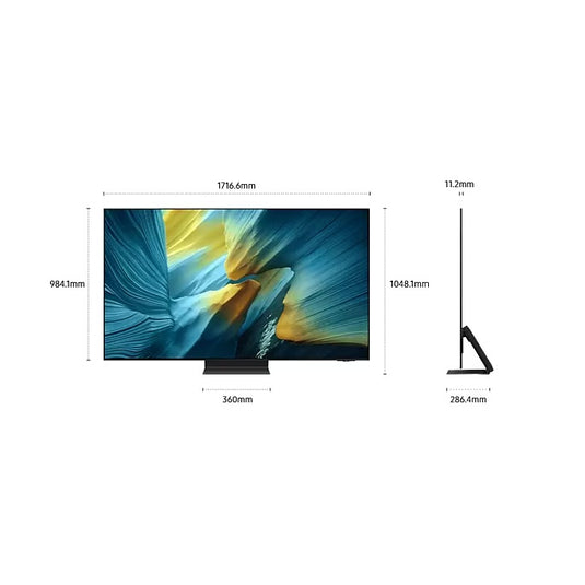 SAMSUNG 77" OLED S95F 4K Samsung Vision AI Smart TV (2025)