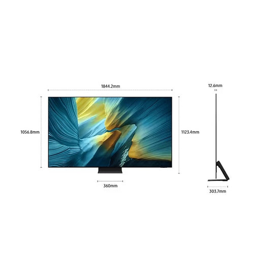 SAMSUNG 83" OLED S95F 4K Samsung Vision AI Smart TV (2025)