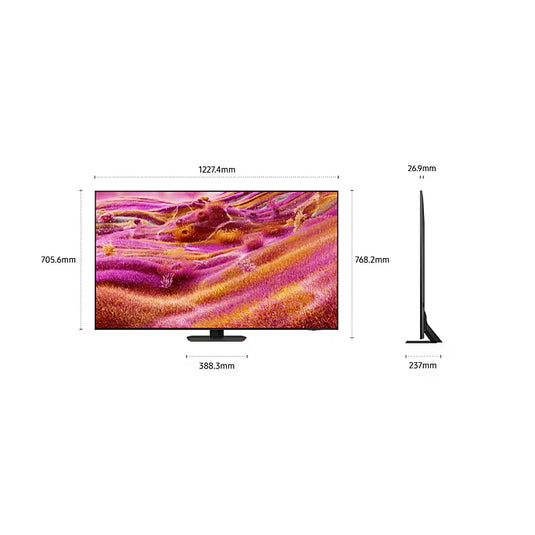 SAMSUNG 55" Neo QLED QN90F 4K Samsung Vision AI Smart TV (2025)