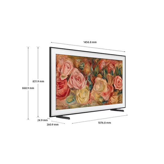 Samsung 65" The Frame LS03D QLED 4K Art Mode Smart TV (2024)