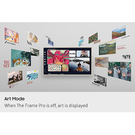 SAMSUNG 75" The Frame Pro 4K Samsung Vision AI Smart TV (2025)