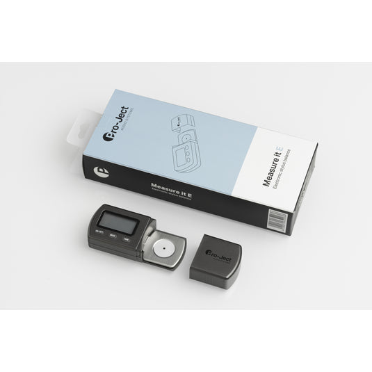 Pro-Ject Measure It E Precision Digital Scale - Black - Magnum Sound and Vision