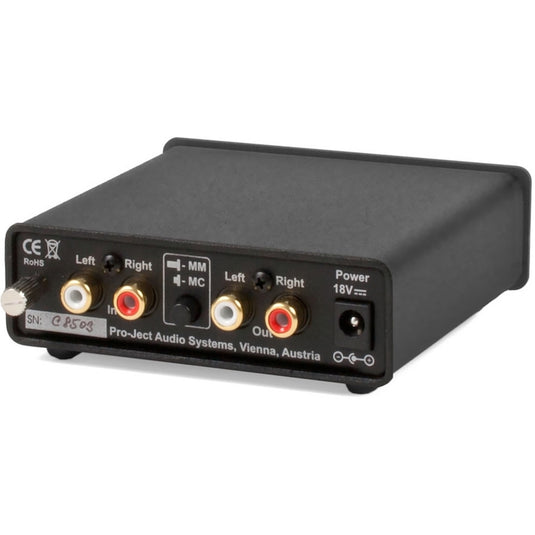 Pro-Ject Phono Box Phono Preamplifier - Black - Magnum Sound and Vision