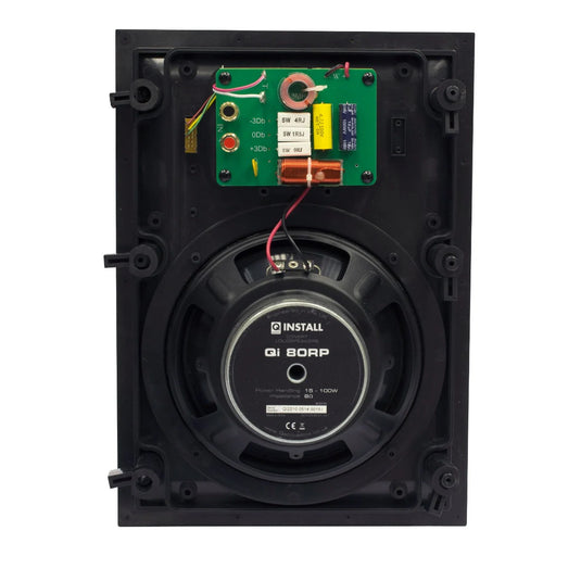 Q-Install QI 80RP 8" Performance In-wall Speakers, Pair - Magnum Sound and Vision