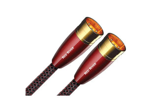 AUDIOQUEST Red River XLR to XLR Pair - Magnum Sound and Vision