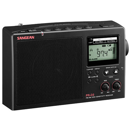 Sangean PR-D3 AM/FM Portable Radio