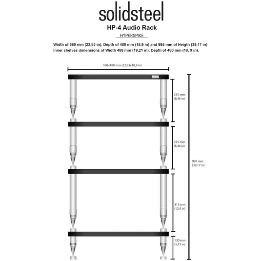 SolidSteel Rack HP-4 - Magnum Sound and Vision