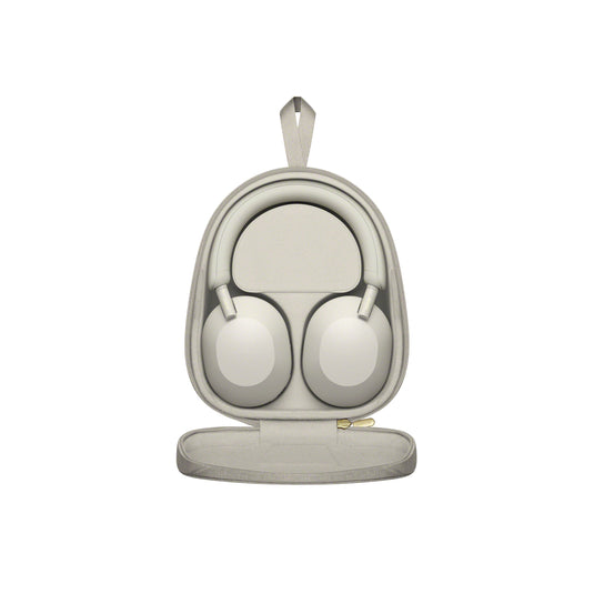 Sony WH1000XM5S Wireless Noise Cancelling Overhead Headphones Silver - Magnum Sound and Vision