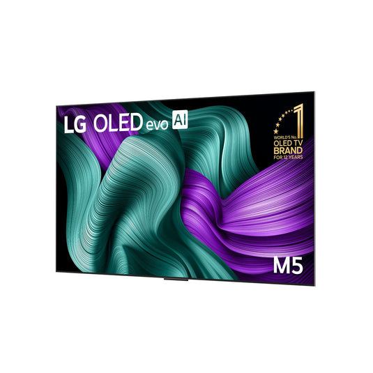 LG 83 Inch OLED evo AI M5 4K Smart TV with True Wireless Video & Audio Transfer