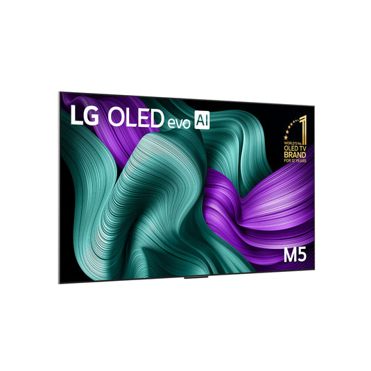 LG 83 Inch OLED evo AI M5 4K Smart TV with True Wireless Video & Audio Transfer