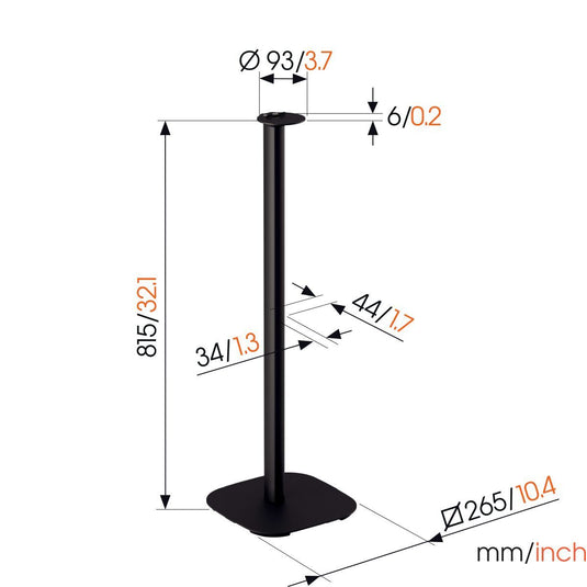 Vogel's SFS 4113 Sonos Era 100 Floor Stand, Single