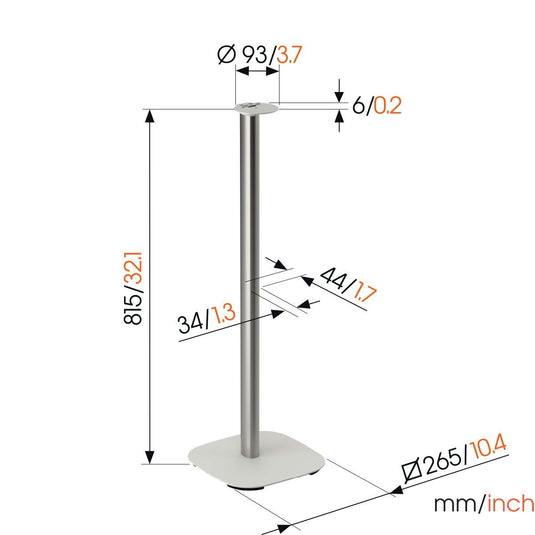 Vogel's SFS 4113 Sonos Era 100 Floor Stand, Single