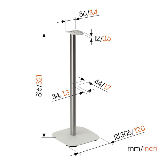 Vogel's SFS 4133 Sonos Era 300 Floor Stand, Single