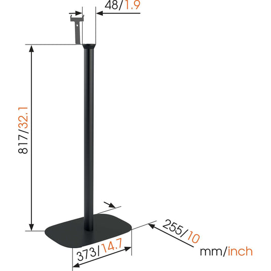 Vogels SOUND 4303 Speaker Stand for SONOS PLAY:3 - Single