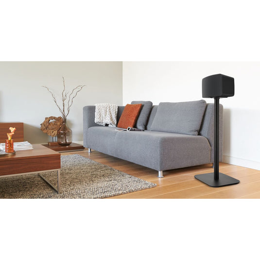 Vogels SOUND 3305 Speaker Floor Stand for Sonos Play 5 Gen 2 + HEOS 5, Each