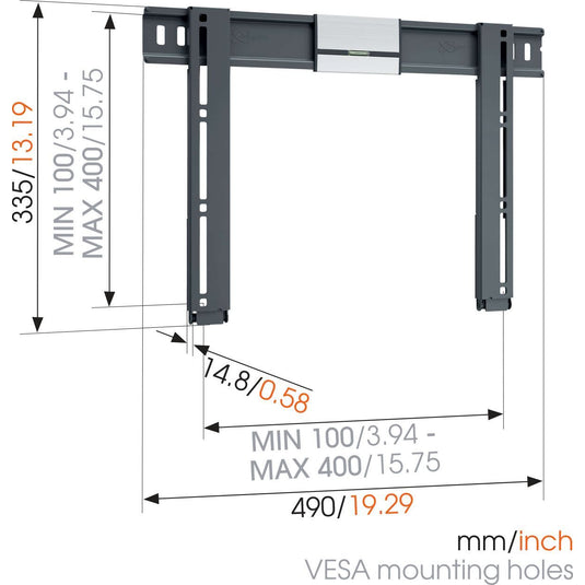 Vogels THIN 405 ExtraThin Fixed TV Wall Mount