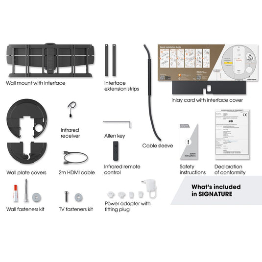 Vogel's TVM 7675 PRO Motorized TV Wall Mount (40-77'', Max 35kg)