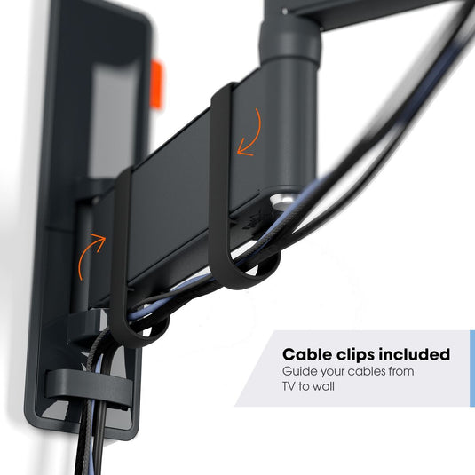 Vogels TVM 3645 Comfort Series Full-Motion TV Wall Mount (black)