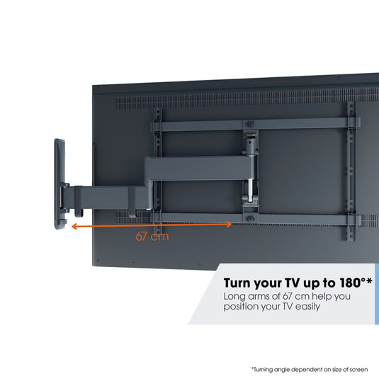 Vogels TVM 3645 Comfort Series Full-Motion TV Wall Mount (black)