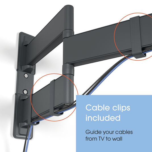Vogel's TVM 3845 Full-Motion TV Wall Mount (55-100'', Max 55kg)