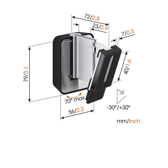 Vogels SOUND 3200 Speaker Wall Mount, Single