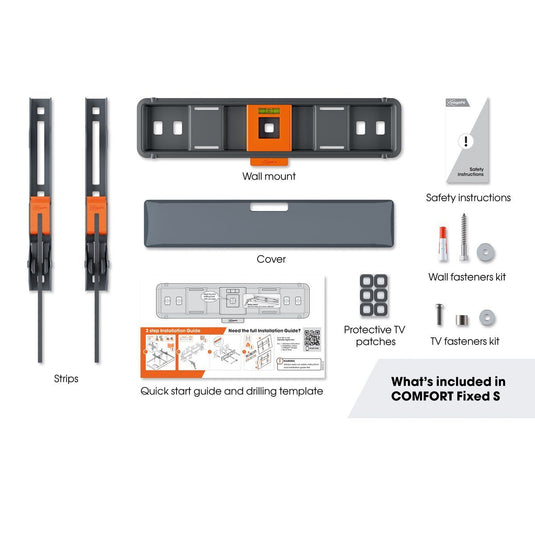 Vogel's TVM 3205 Fixed TV Wall Mount (19-50", Max 30kg)