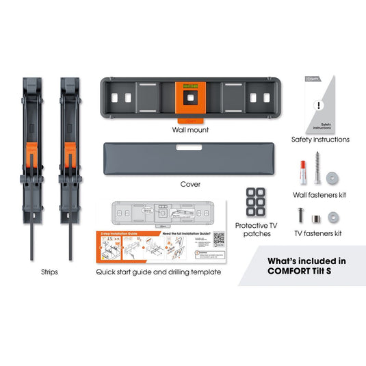 Vogels TVM3215 Tilting TV Mount (19"-43" / Max 15kg)