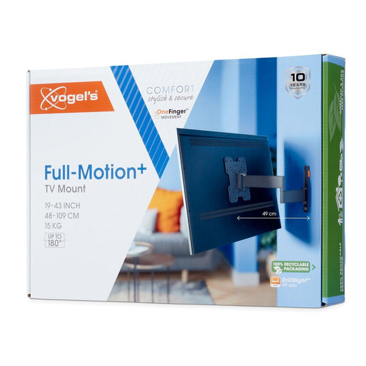 Vogels TVM3245 Full Motion TV Wall Mount (19"-43" / Max 15kg)