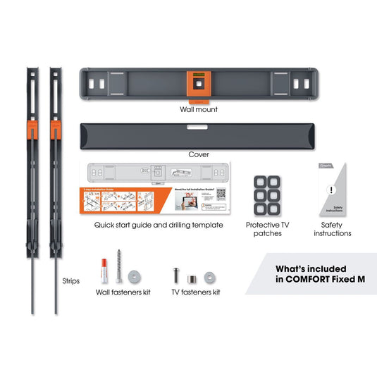 Vogel's TVM 3405 Fixed TV Wall Mount (32-77", Max 50kg)