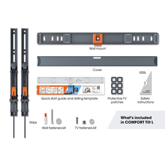 Vogels TVM 3615 Tilting TV Wall Mount (40"-77" / Max 35kg)