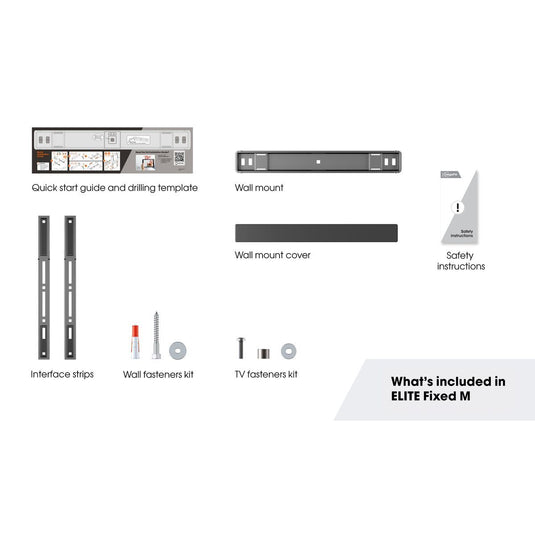 Vogel's TVM 5405 Fixed TV Wall Mount (32-77", Max 75kg)
