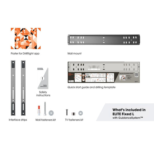 Vogel TVM 5705 Fixed TV Wall Mount (40''-110'' / Max 110kg)