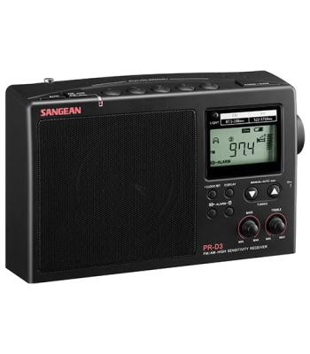 Sangean PR-D3 AM/FM Portable Radio